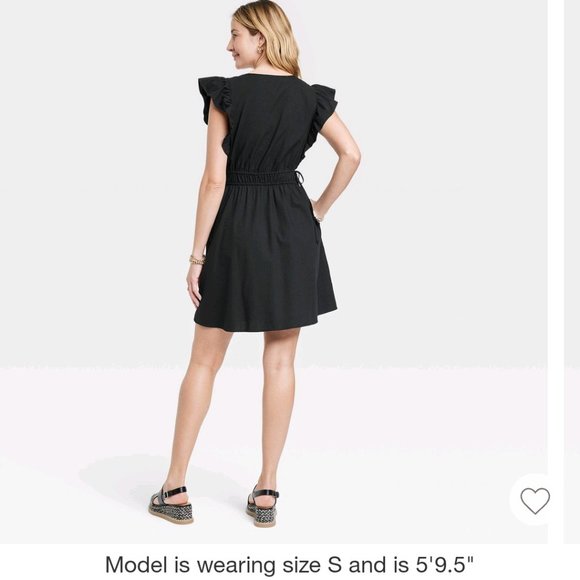 Universal Thread flutter short sleeve mini dress - Picture 2 of 5